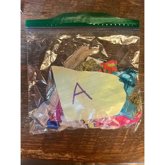 Lot of 7 Barbie Doll Clothing. Gymnastic Leotards & tights. Multi-color. - Picture 4 of 4